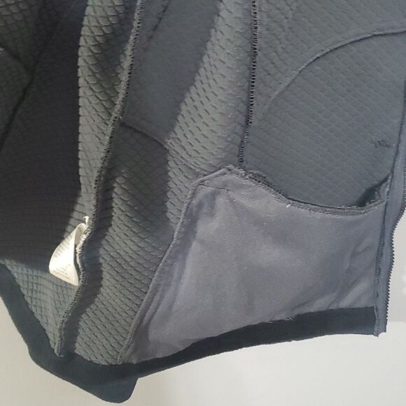 MGM Grand Detroit logo North End jacket women's size xl black fleece zip pockets - Picture 13 of 16